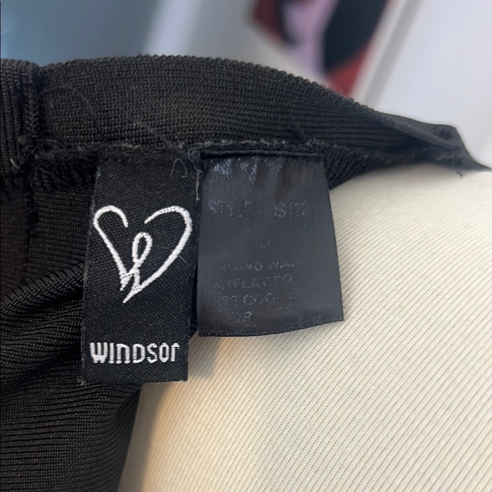 Black Cut-Out Bandage Dress - Picture 2 of 8